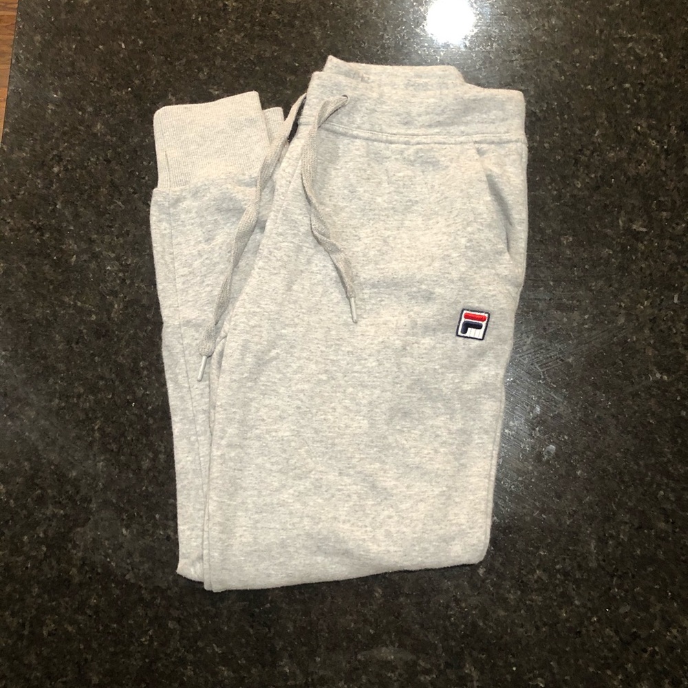 Fila French terry joggers grey